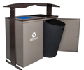 Ellipse Outdoor Two Stream Receptacle